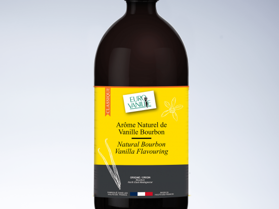 Natural Bourbon vanilla flavouring - with markers - 1 kg