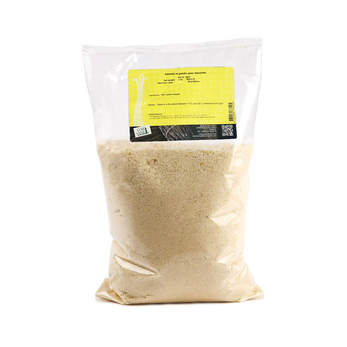 Almond powder for macarons - 1 kg