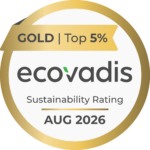 Médaille d'or EcoVadis 2026 d'Eurovanille, note 83/100, top 5 % mondial